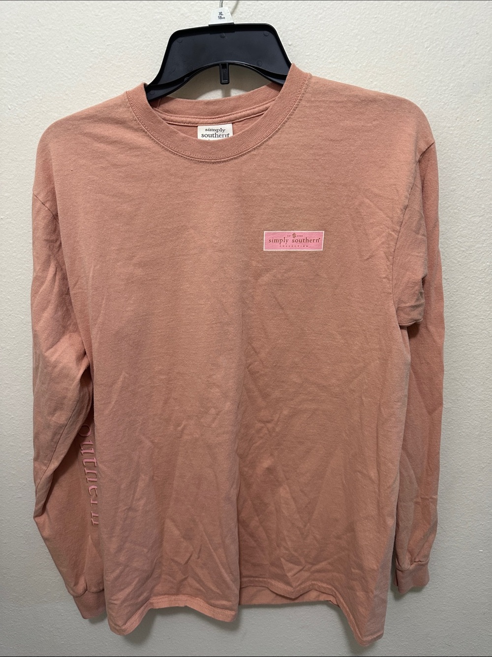 Simply Southern Long-Sleeve Tee — Mauve Pink